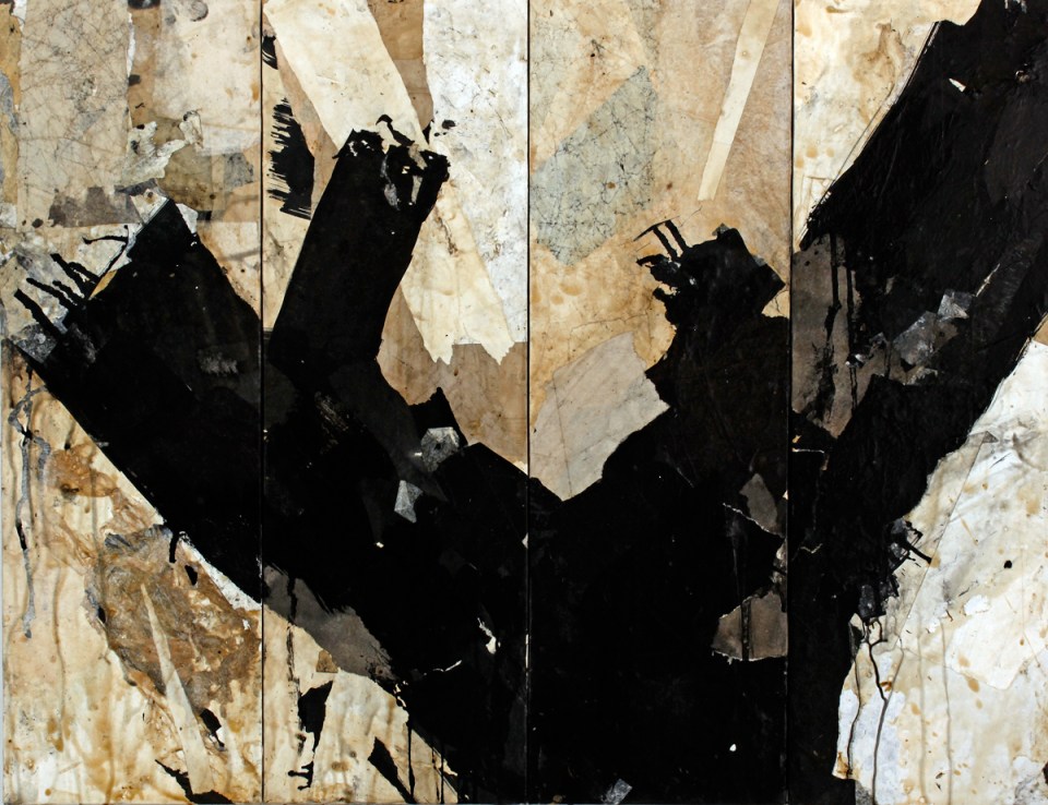 Darwin's Tree 1, painting by Jerry Iverson