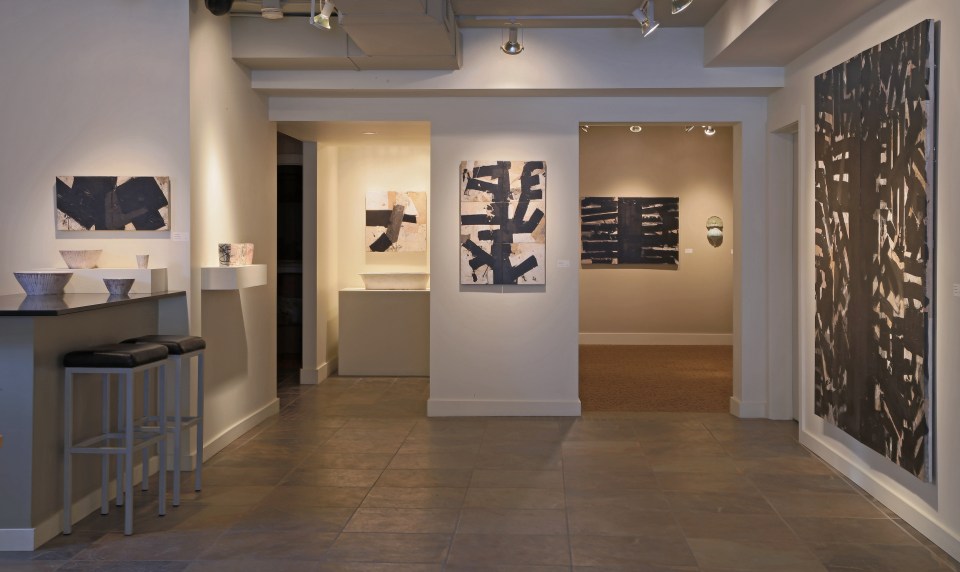 Darwin's Trees exhibit at Turman/Larison Contemporary, Helena, MT 2015