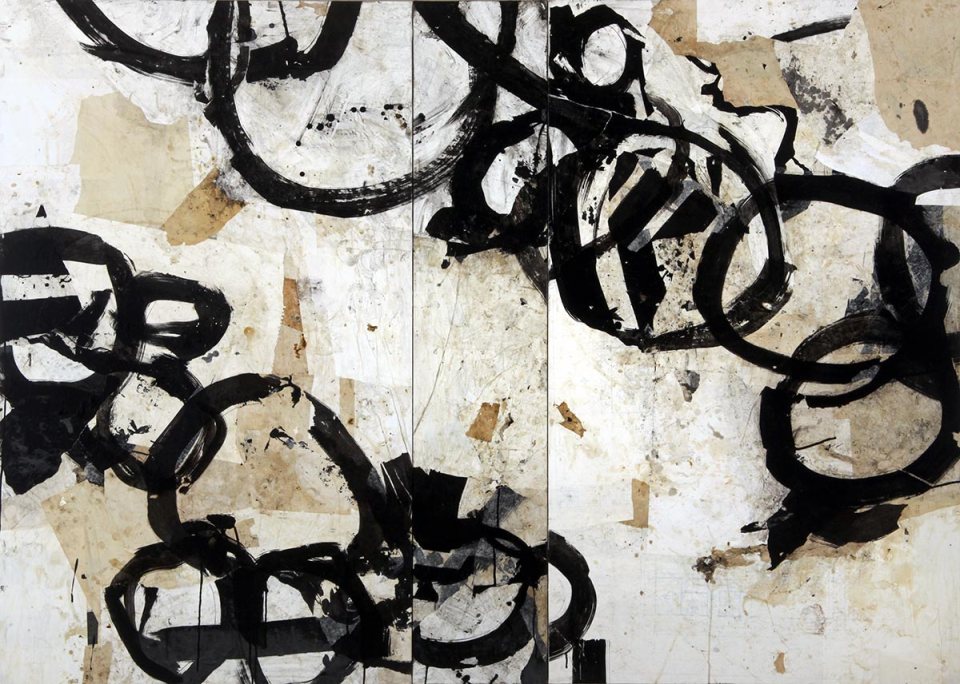 Causation 12, painting by Jerry Iverson