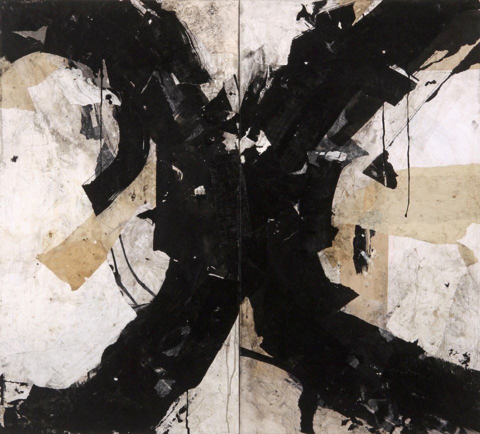 Causation 14, painting by Jerry Iverson