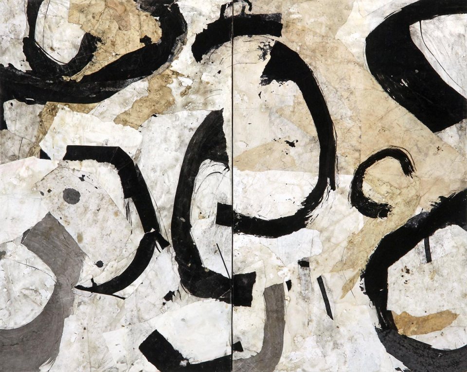 Causation 15, painting by Jerry Iverson