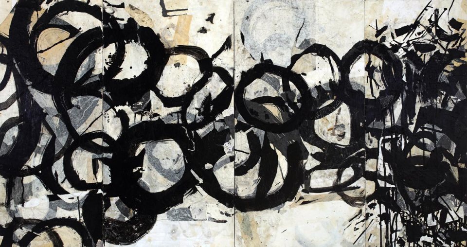 Causation 34, painting by Jerry Iverson